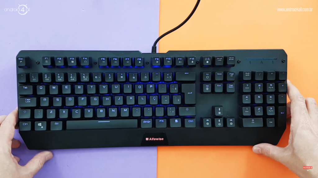 Teclado Mecânico Alfawise V1