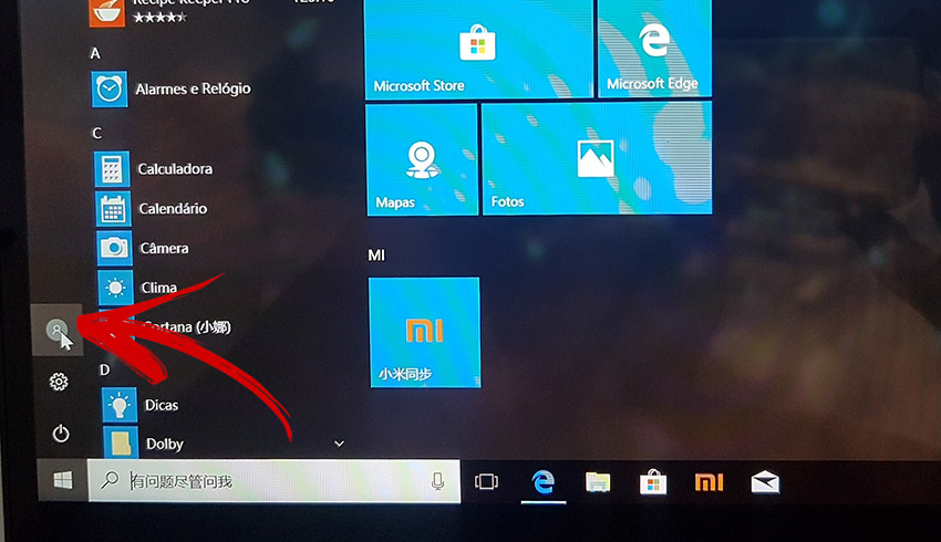 Xiaomi Air 13 Notebook - Ativação do Windows em Português