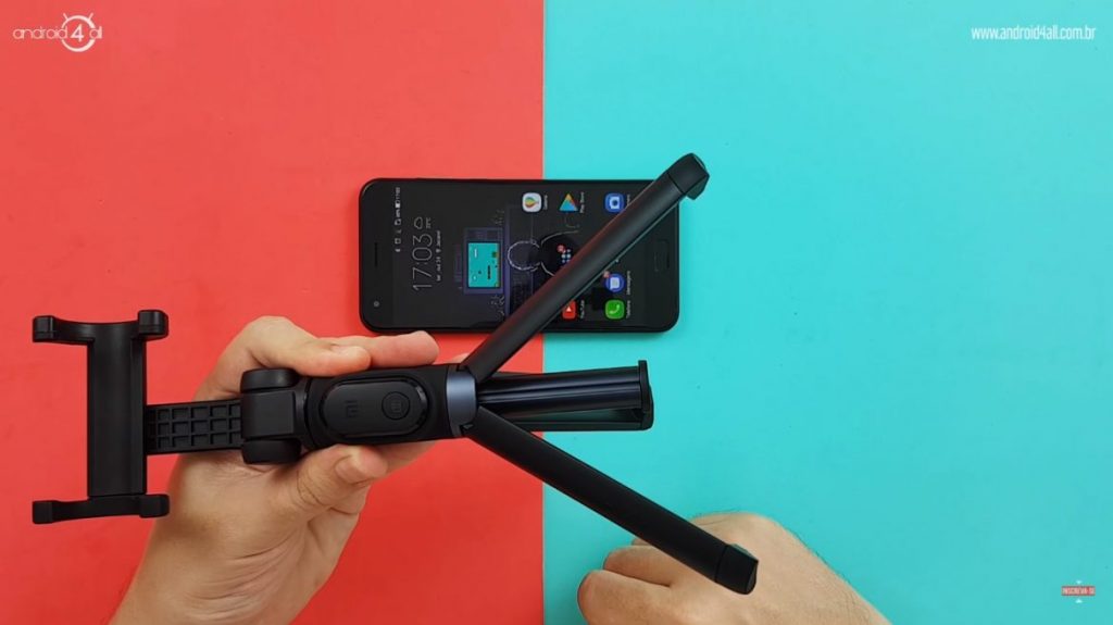 Função do tripé do Xiaomi Selfie Stick