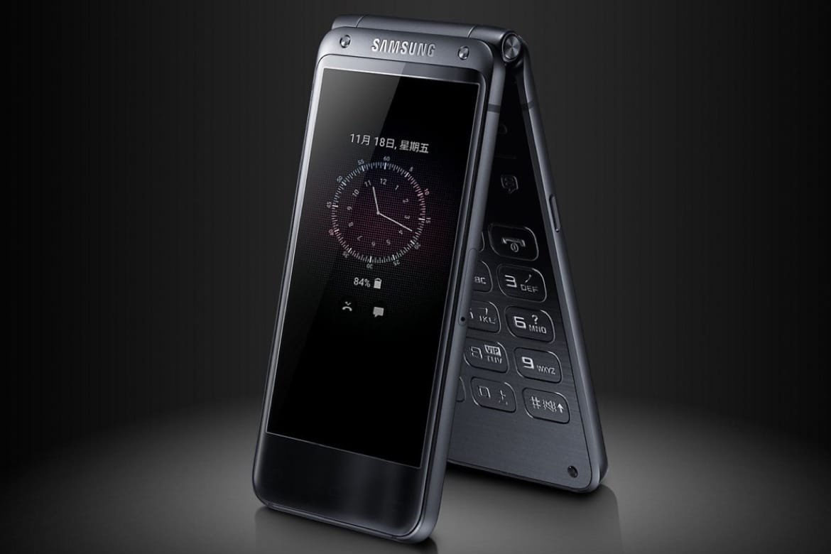 Smartphone com flip Samsung W2018 - Android4All
