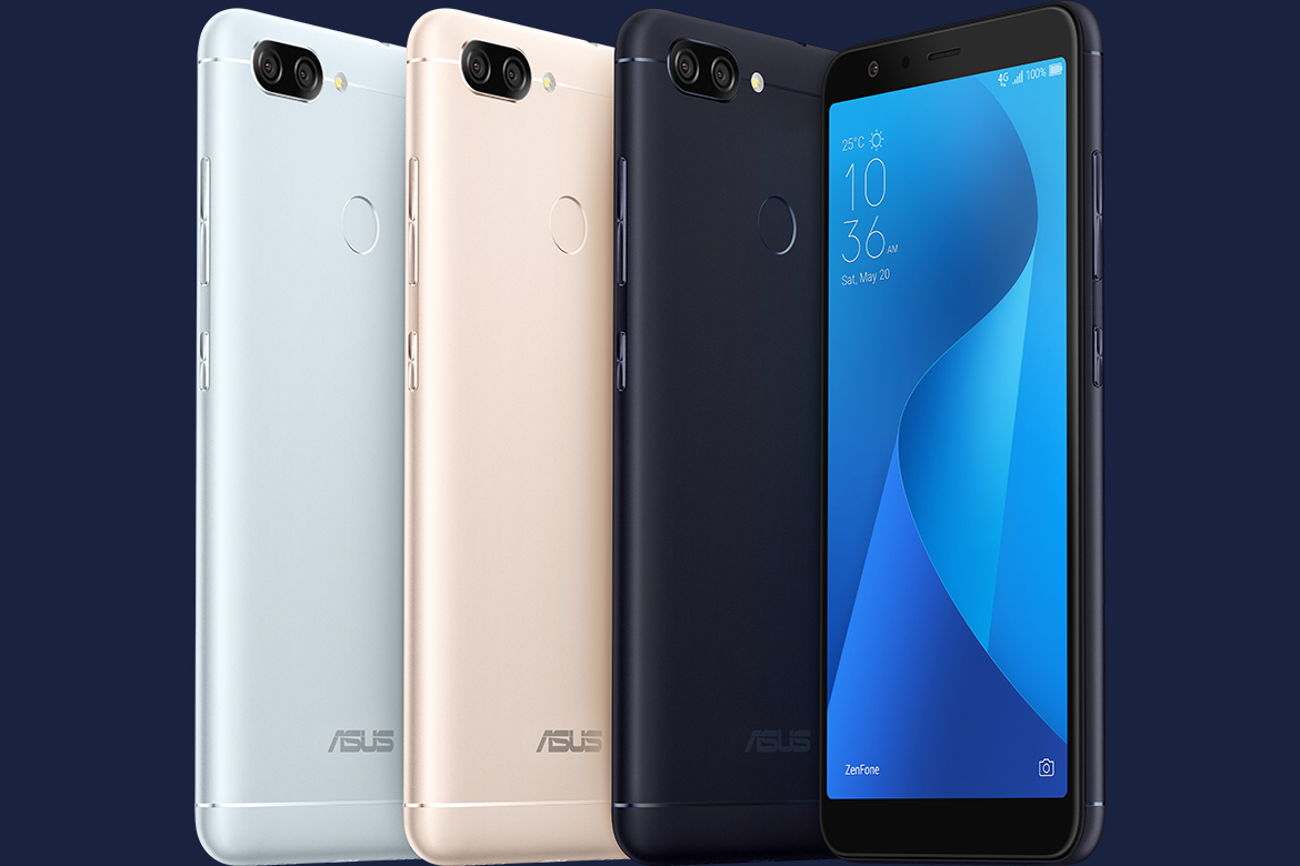 As cores disponíveis do novo Zenfone Max Plus