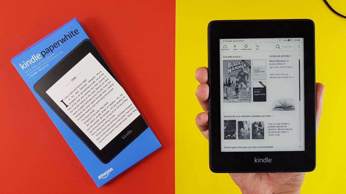 novo Kindle Paperwhite 2019
